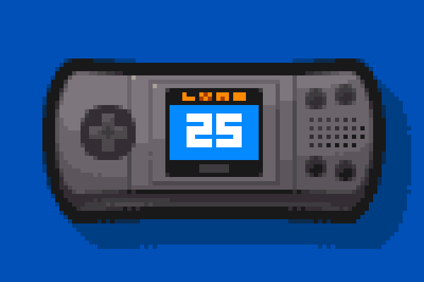 the Atari Lynx is 25 year old