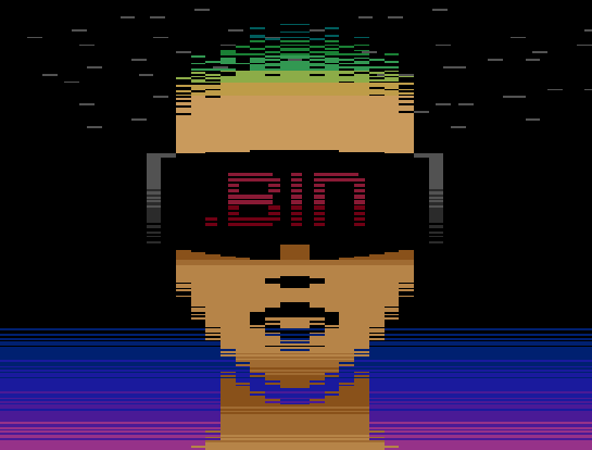 Logo .bin (capture d'écran de l'émulation de la démo avec Stella)