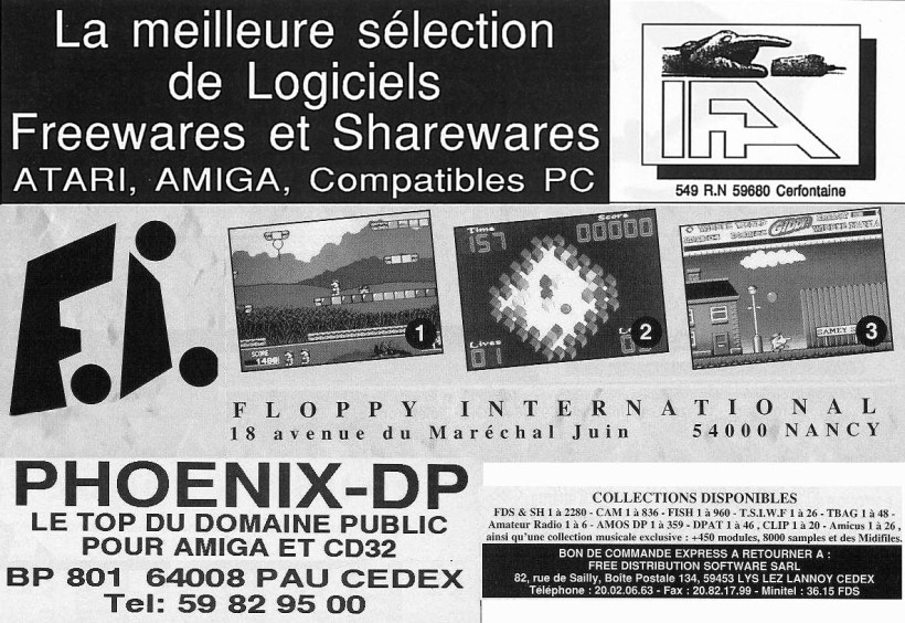 Distributeurs de shareware français